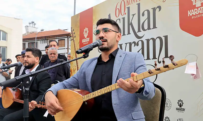 Konya'da kültürün kalbi atıyor! 60. Aşıklar Bayramı başladı