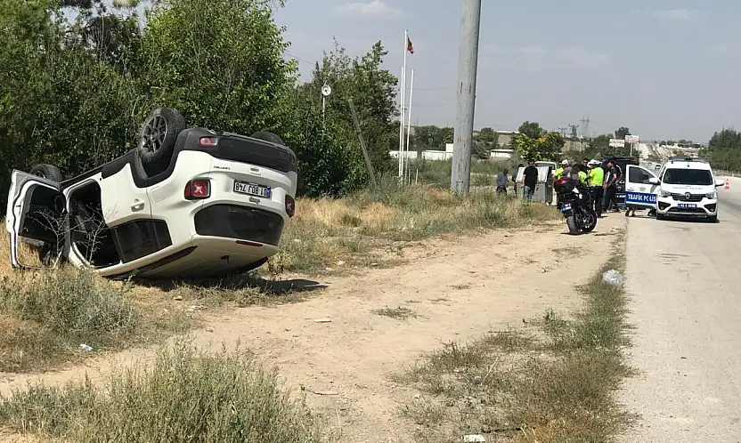 Konya'da lastiği patlayan tır ortalığı savaş alanına çevirdi! 8 yaralı