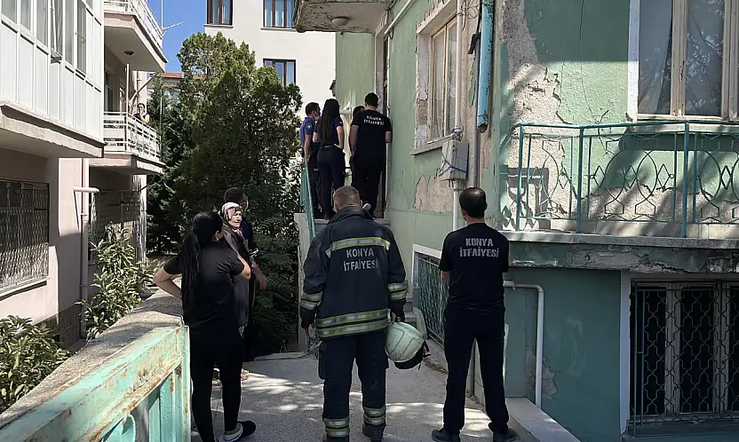 Konya'da mahalleyi karıştıran ihbar! Ekipler kapıya dayandı ama...