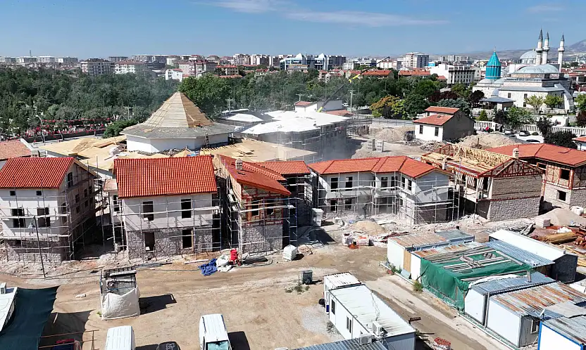 Konya'da Mevlana Türbesi'nin çevresi değişiyor!