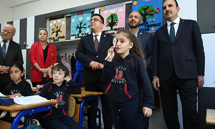 Konya'da öğrenciler için göz taraması başladı! Erken teşhis hedefleniyor