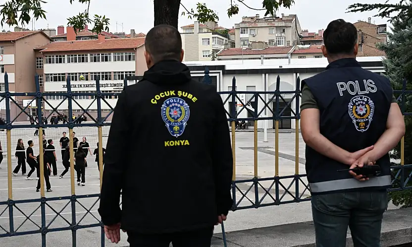 Konya'da okul çevrelerinde dikkat çeken bilanço! 9 kişi yakalandı