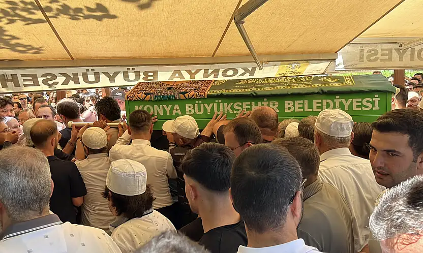 Konya'da öldürülen kuyumcu gözyaşlarıyla toprağa verildi