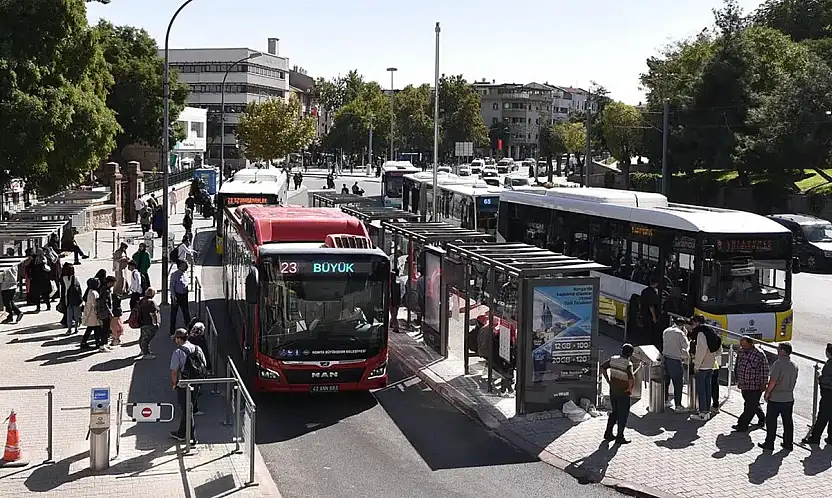 Konya'da otobüs kullananlar dikkat: En çok kullanılan o hatların güzergahı değişti!