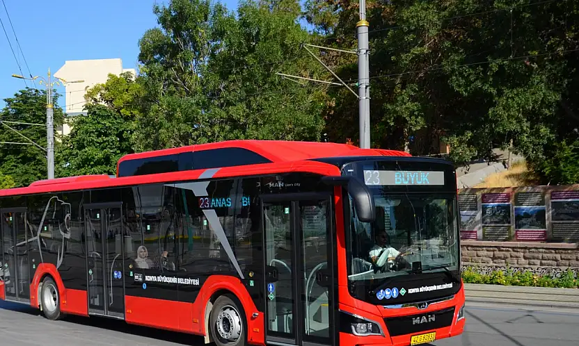 Konya'da otobüs seferlerine tramvay ayarı: Ulaşımda aktarma kolaylaşacak!