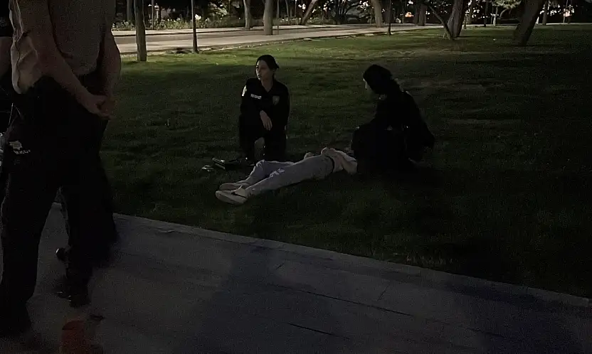 Konya'da parkta korku dolu anlar! 17 yaşındaki hareketsiz halde bulundu!