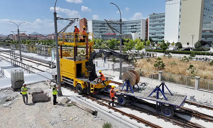 Konya'da Şehir Hastanesi tramvay hattında son aşama: Test sürüşleri yaklaşıyor!