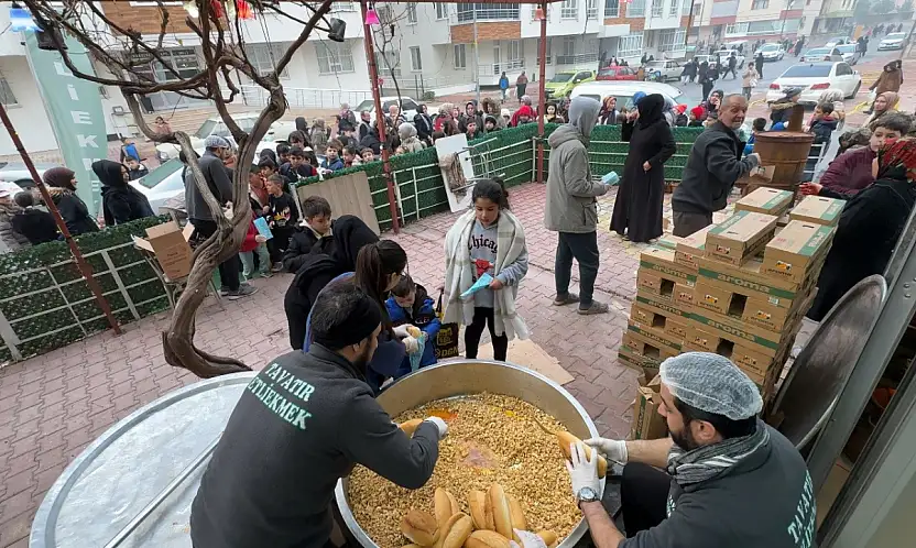 Konya'da Şivlilikte alışılmışın dışında ikram!