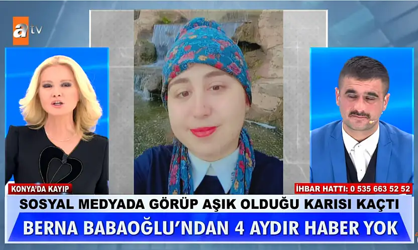 Konya'da sosyal medyada başlayan evlilik Müge Anlı'da bitti!