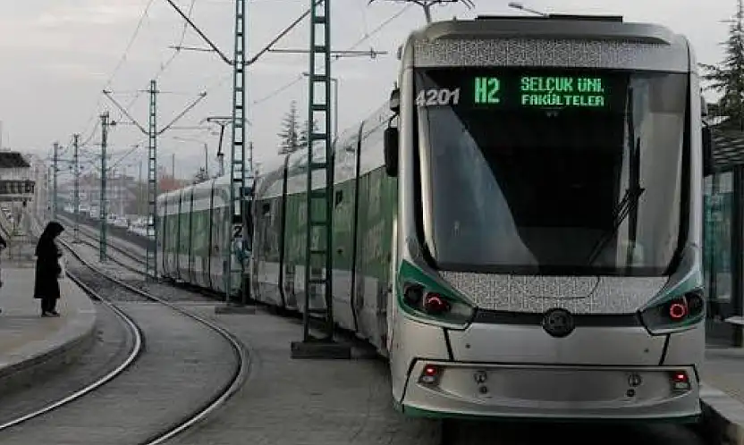 Konya'da tramvaylar 9 gün boyunca o duraklara uğramayacak!