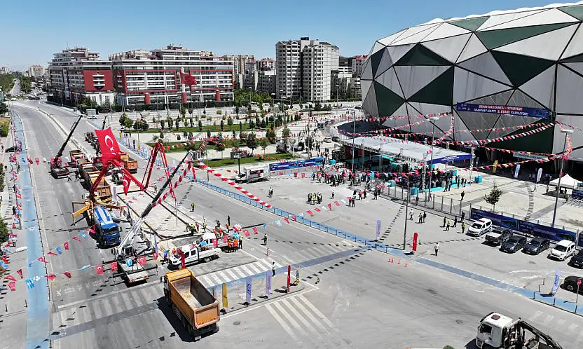 Konya'da ulaşım hamlesi! Stadyum-Şehir Hastanesi Hattında kritik eşik aşılıyor!