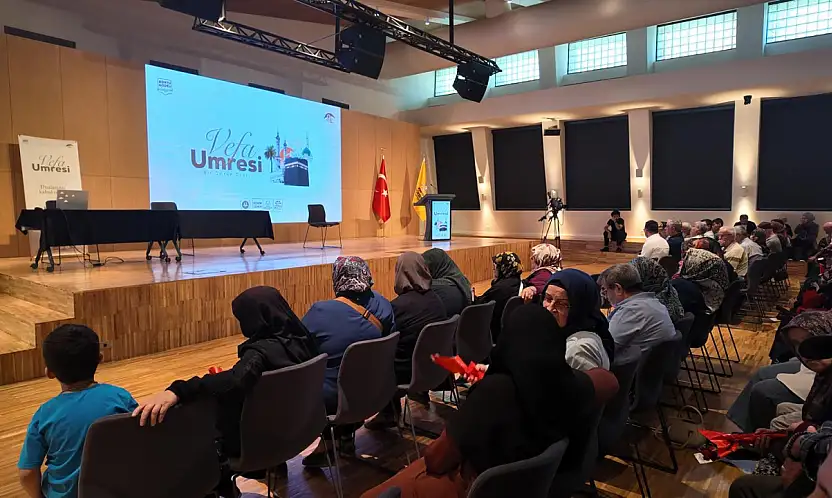 Konya'da Vefa Umresi heyecanı! Kutsal topraklara gidecek isimler belli oldu