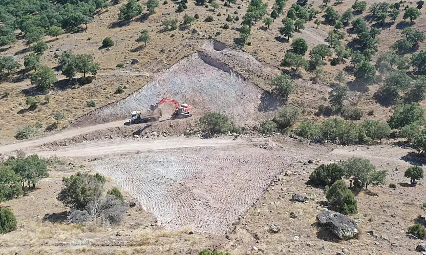 Konya'da yeni gölet için ilk kazma vuruldu!