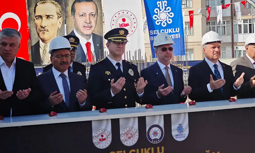 Konya'da yeni İlçe Emniyet Müdürlüğü yükseliyor!