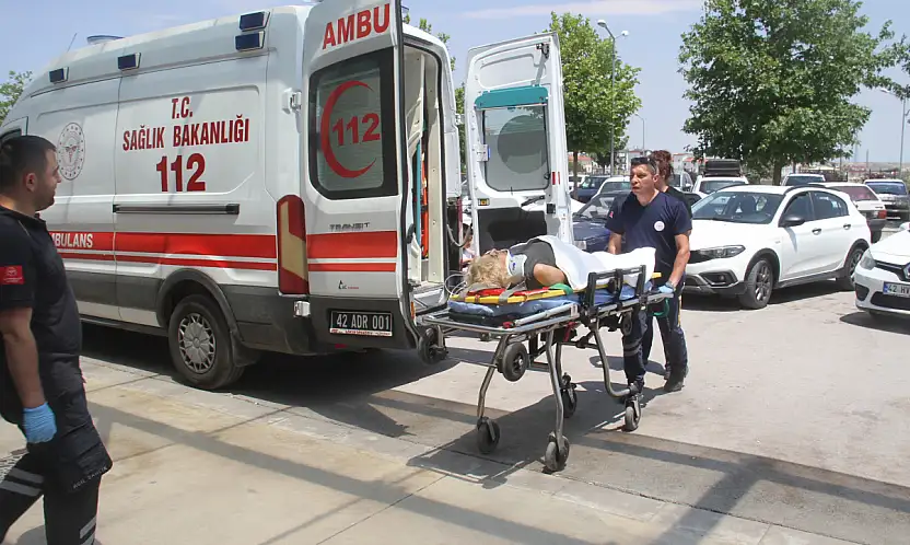 Konya'da yürekleri ağza getiren kaza! Otomobil şarampole yuvarlandı: 5 yaralı