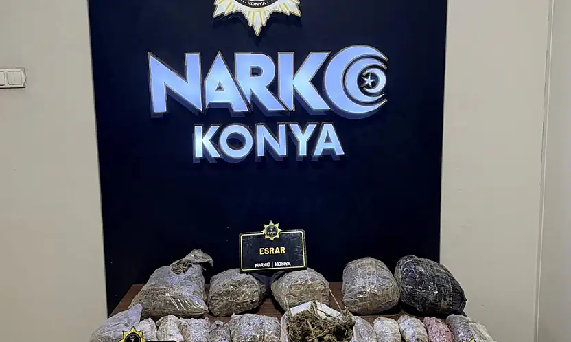 Konya'da zehir tacirlerine geçit yok! 20 günde 97 operasyon