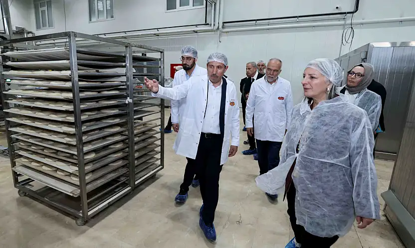 Konya'daki ekmek üretim modeli örnek oldu! Cumhurbaşkanlığı heyeti yerinde inceledi