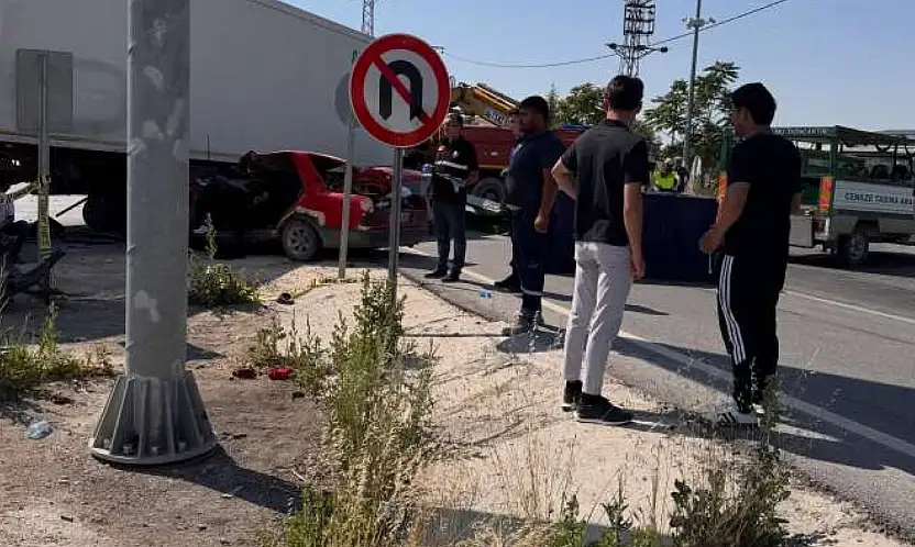 Konya'daki feci kazada hayatını kaybedenlerin kimliği belirlendi!