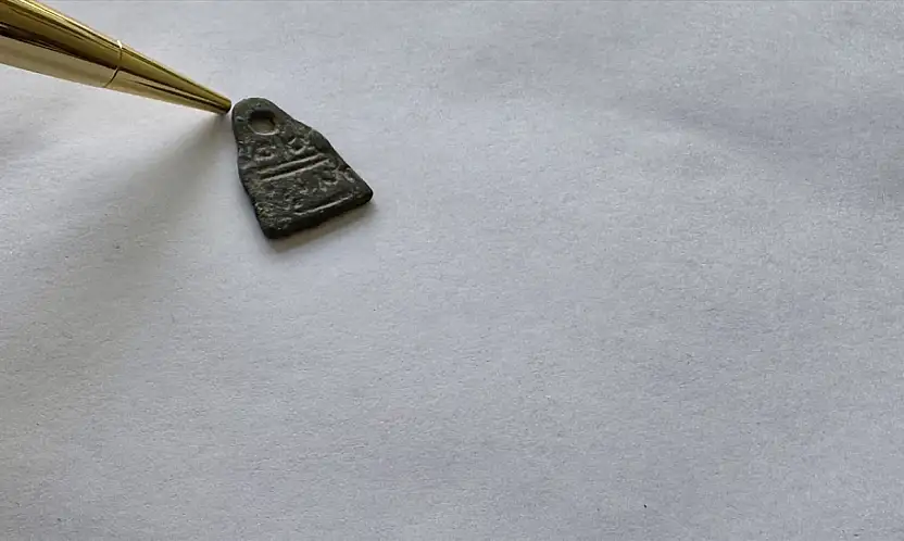 Konya'daki kazılarda bulundu! Bin yıllık muskadaki ters yazıların sırrı ne?