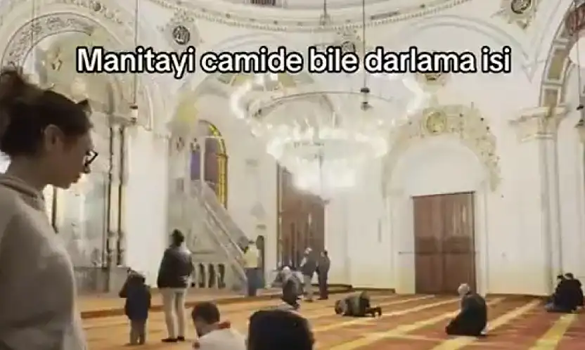 Konya'daki tarihi camide büyük saygısızlık! Bu görüntüler sosyal medyayı salladı!