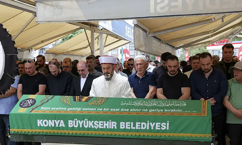Konya iş dünyasının acı kaybı! Faik Küçükbakırcı son yolculuğuna uğurlandı