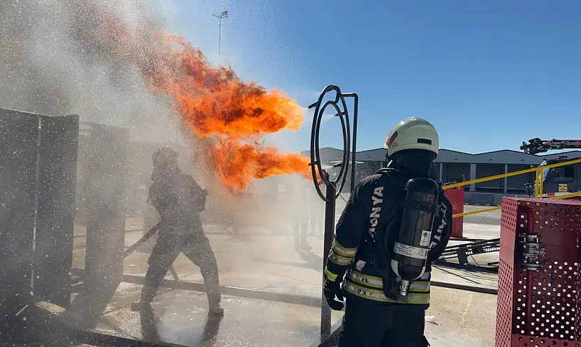 Konya İtfaiyesi dünya tarihine geçti!