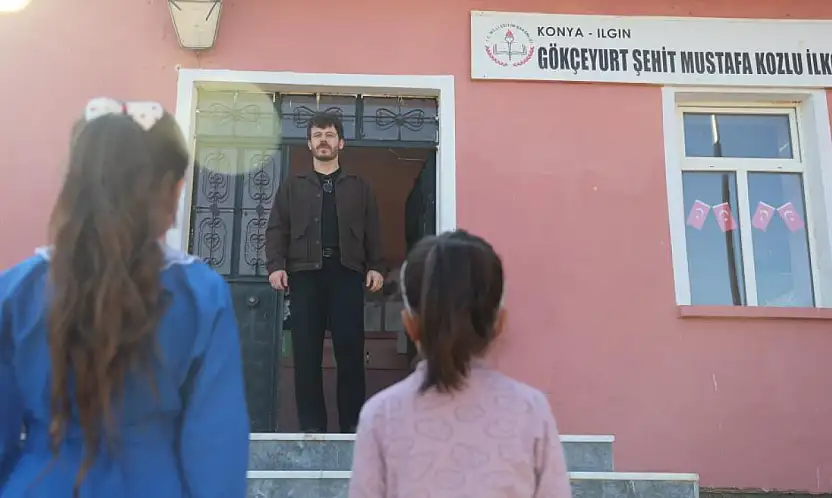 Konya'nın en özel okulunda ilk ders zili çaldı! 2 öğrenci ve 1 öğretmen...