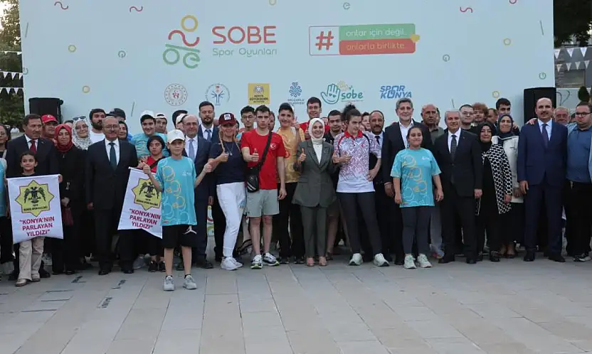 Konya'nın gururu SOBE yine tarih yazdı! Bakan Göktaş da katıldı