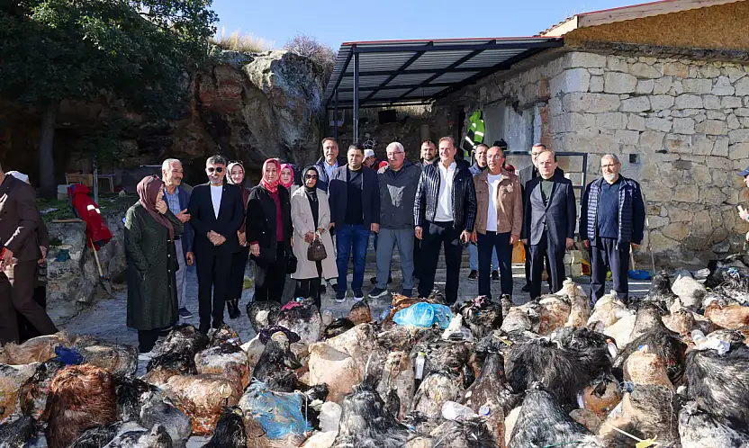 Konya'nın kadim ve bereketli geleneği! Peynirler mağaradan çıktı