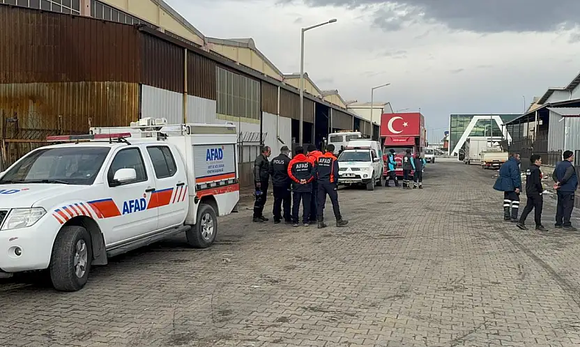 Konya sanayi sitesinde gaz paniği! AFAD, UMKE ve itfaiye seferber oldu!