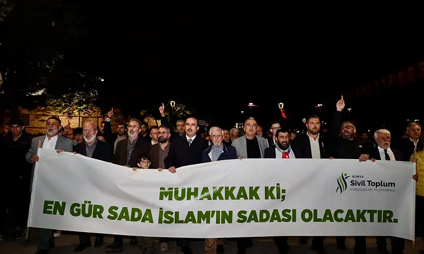 Konya sokağa döküldü: Başkan Altay teşekkür etti!