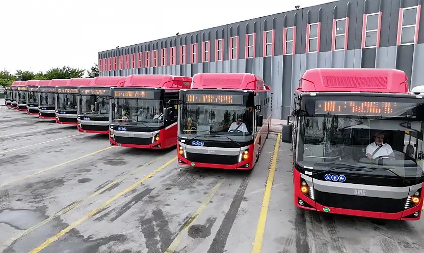 Konya ulaşımına 10 yeni takviye! Filo 706'ya çıktı