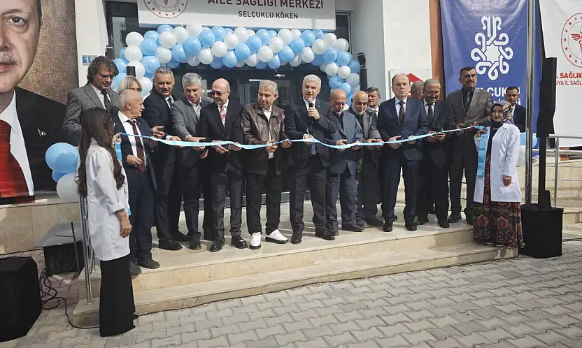 Konya'ya yeni sağlık merkezi! O mahallede açılış yapıldı!