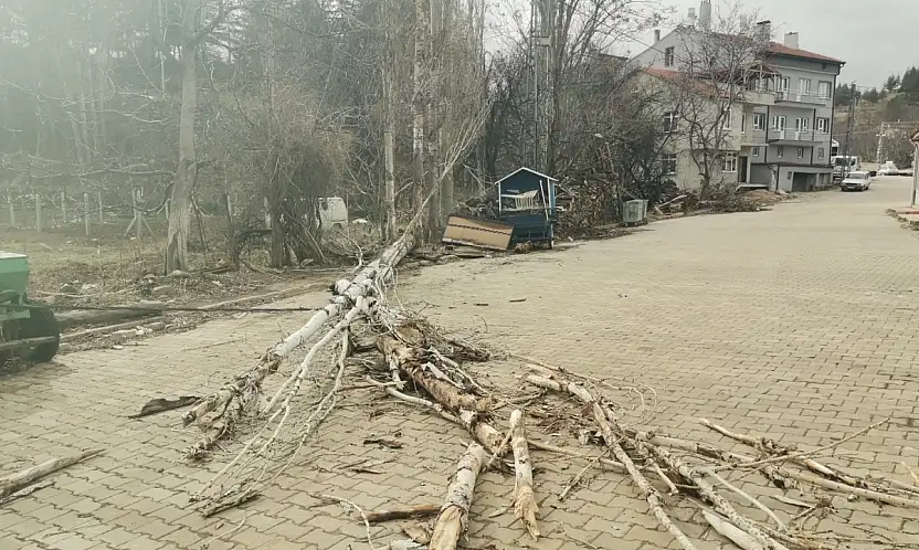 Konya'yı fırtına vurdu! Çatılar uçtu, tır devrildi!