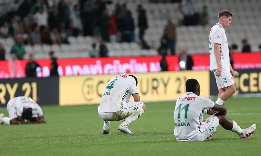 Konyaspor, 6 maçtır kabus yaşıyor: Tarihi seri egale edildi