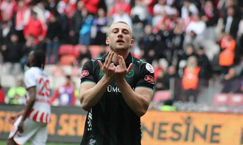 Konyaspor'da ayrılık gerçekleşti! Sloven forvet 1.lig ekibine gidiyor