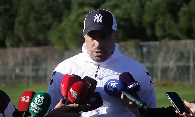 Konyaspor'da Çağdaş Atan kampın sonunda konuştu! 'Oyuncularıma güveniyorum'