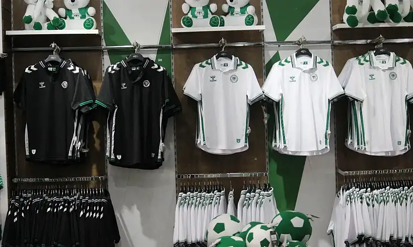 Konyaspor'da forma ve kombine satış rakamları açıklandı!