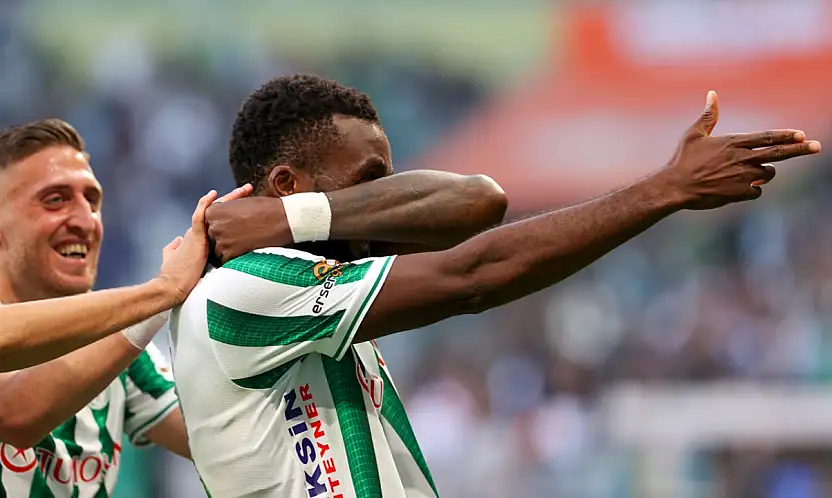 Konyaspor'da Gençlerbirliği maçının yıldızı Awaziem'den açıklama
