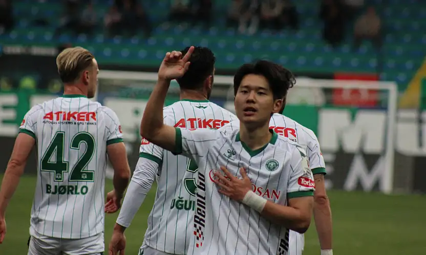 Konyaspor'da Güney Koreli oyuncu 1.lig ekibine kiralandı