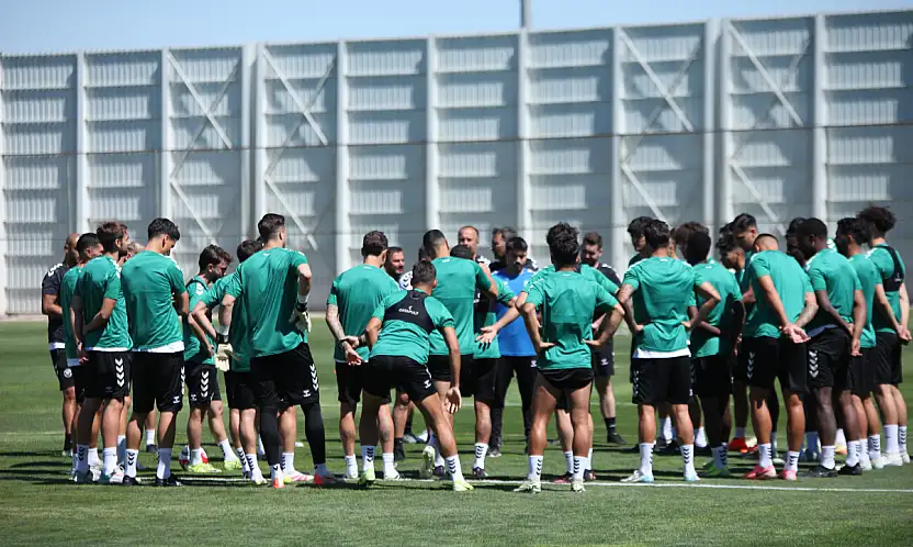 Konyaspor'da izin bitiyor, yeni sezon hazırlıkları başlıyor