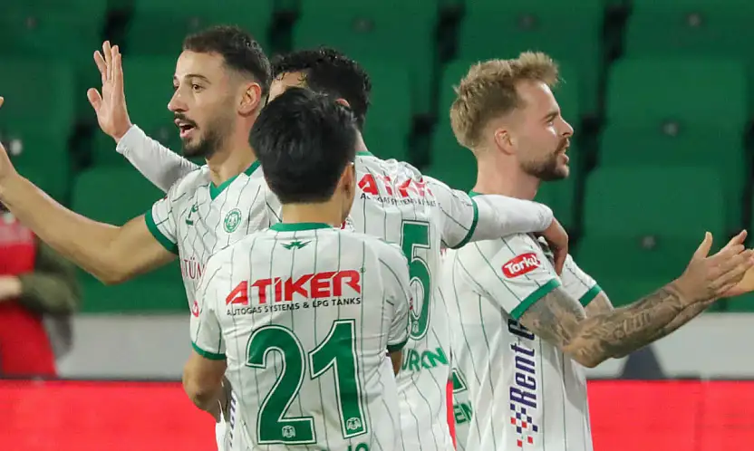 Konyaspor'da yeni transferlerden ilk maçta siftah