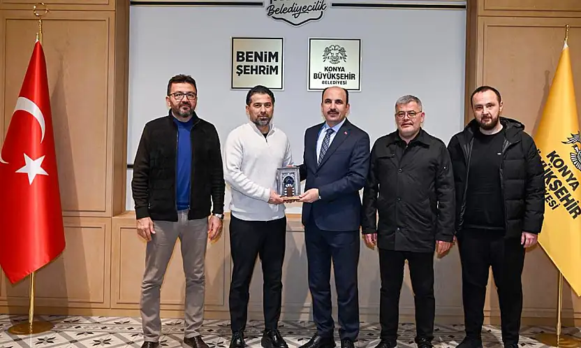 Konyaspor'dan Başkan Altay'a ziyaret