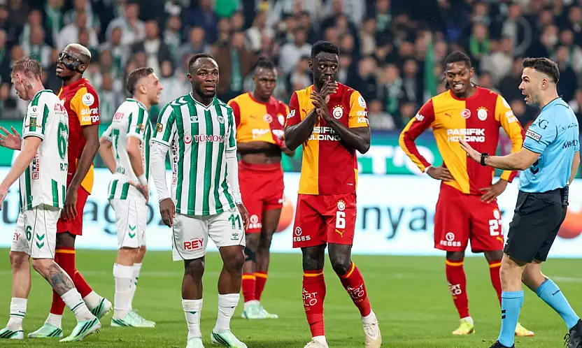 Konyaspor evinde Galatasaray'a mağlup! 4-0