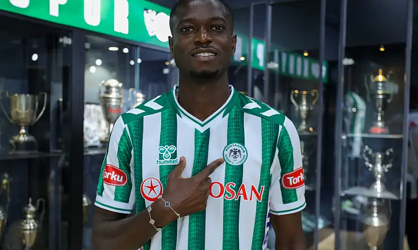 Konyaspor ikinci transferini duyurdu! Gambiyalı hücum oyuncusu 'Kartal' oldu