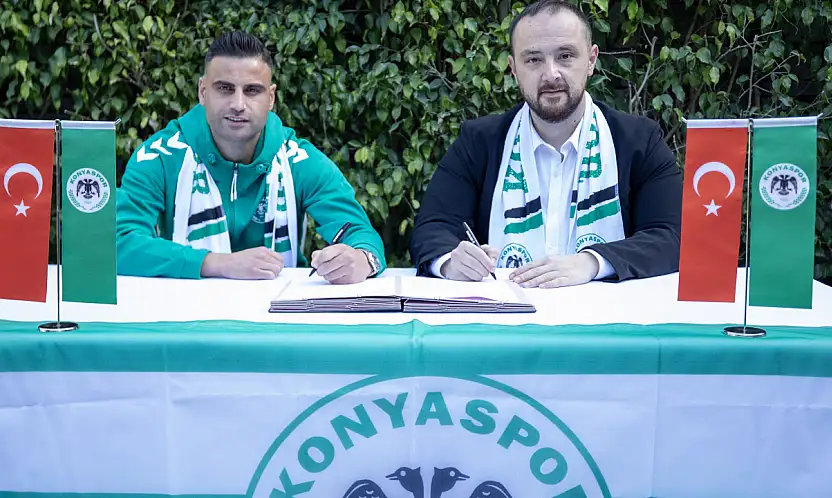 Konyaspor, ilk transferini duyurdu! 9 numaralı formayı giyecek