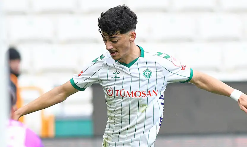 Konyasporlu genç orta sahadan açıklama! 'Çekidüzen vereceğim'