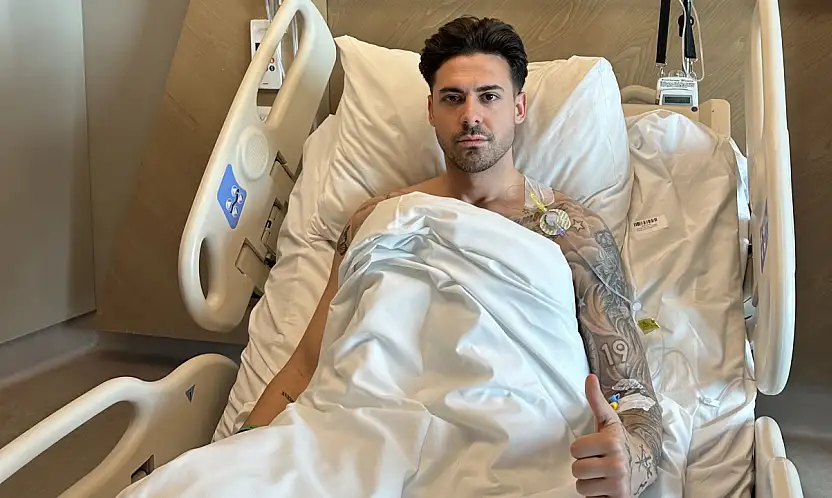 Konyasporlu orta saha oyuncusu ameliyat oldu