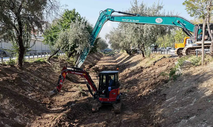 KOSKİ'den taşkın riskine karşı önleyici hamle: Kanallar temizleniyor, göletler yapılıyor!