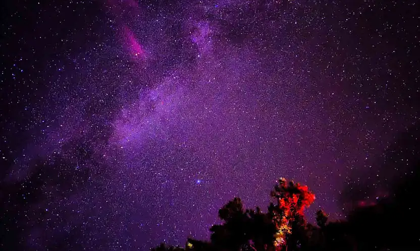 Meram'da gökyüzü açık hava sinemasına dönüştü! Meteor yağmurunu izlediler